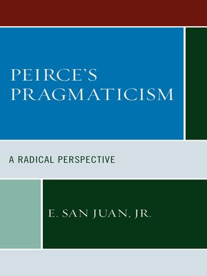 cover image of Peirce's Pragmaticism